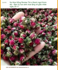 Trà Nụ Hoa Hồng vị thanh ngọt thơm dịu - Địa chỉ Bán Giao nhanh TPHCM