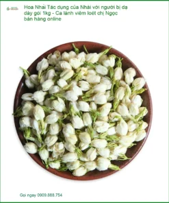 Tác dụng của Hoa Nhài với người bị dạ dày gói 1kg - Bán giao nhanh TPHCM