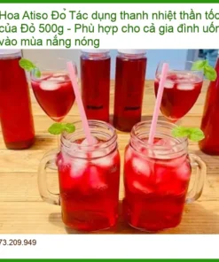 Hoa Atiso Đỏ 500g thanh nhiệt thần tốc - Địa chỉ Bán Giao nhanh TPHCM