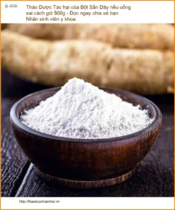Tác hại của Bột Sắn Dây nếu uống sai cách gói 500g - Đơn vị Cung cấp TPHCM