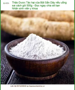 Tác hại của Bột Sắn Dây nếu uống sai cách gói 500g - Địa chỉ bán giao nhanh TPHCM