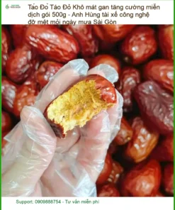 Táo Đỏ Khô mát gan tăng cường miễn dịch gói 500g - Địa chỉ bán giao nhanh TPHCM