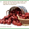 Táo Đỏ Khô thơm ngon chuẩn vị sấy khô gói 1kg - Địa chỉ Bán Giao nhanh TPHCM