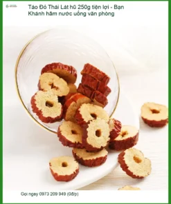 Táo Đỏ Lát hũ 250g tiện lợi - Đơn vị cung cấp sỉ lẻ có sẵn TPHCM