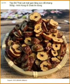 Táo Đỏ Lát mát gan tăng sức đề kháng 500g - Địa chỉ Bán Giao nhanh TPHCM