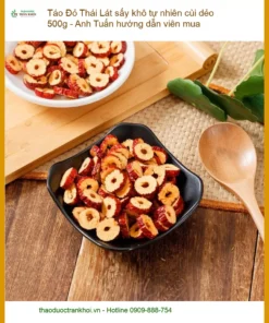 Táo Đỏ Lát sấy khô tự nhiên cùi dẻo 500g - Địa chỉ bán giao nhanh TPHCM