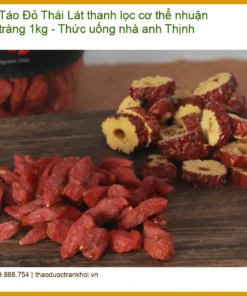 Táo Đỏ Lát thanh lọc cơ thể nhuận tràng 1kg - Thức uống nhà anh Thịnh