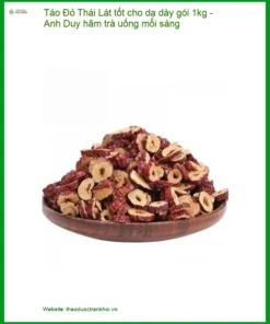Táo Đỏ Lát tốt cho dạ dày gói 1kg - Anh Duy hãm trà uống mỗi sáng - TPHCM