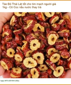 Táo Đỏ Lát tốt cho tim mạch người già 1kg - Cô Cúc nấu nước thay trà - TPHCM