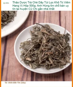 Trà Chè Dây Túi Lọc Khô Trị Viêm Hang Vị Hộp 500g - Bán tại Củ Chi