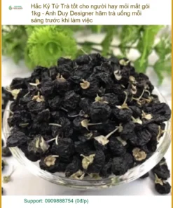 Trà Hắc Kỷ Tử tốt cho người hay mỏi mắt gói 1kg - Địa chỉ bán TPHCM