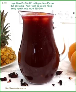 Trà Hoa Atiso Đỏ mát gan tiêu độc gói 500g - Địa chỉ Bán Giao nhanh TPHCM