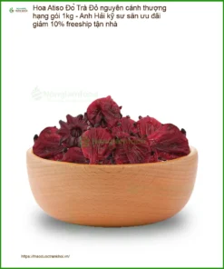 Trà Hoa Atiso Đỏ nguyên cánh thượng hạng gói 1kg - Địa chỉ bán có sẵn TPHCM