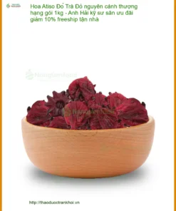 Trà Hoa Atiso Đỏ nguyên cánh thượng hạng gói 1kg - Địa chỉ bán giao nhanh TPHCM