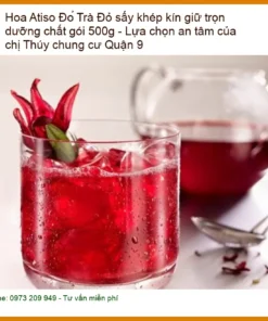 Trà Hoa Atiso Đỏ sấy khép kín giữ trọn dưỡng chất gói 500g - Sỉ lẻ TPHCM