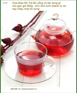 Trà Hoa Atiso Đỏ cho gan 500g - Địa chỉ bán sỉ lẻ giao nhanh TPHCM