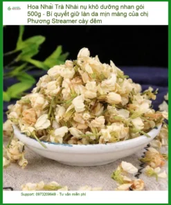 Trà Hoa Nhài nụ khô dưỡng nhan gói 500g - Địa chỉ Bán Giao nhanh TPHCM