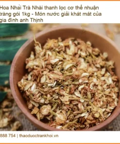 Trà Hoa Nhài thanh lọc cơ thể nhuận tràng gói 1kg - Món nước giải khát thanh mát của gia đình anh Thịnh - Giao nhanh TPHCM