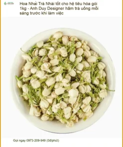 Trà Hoa Nhài tốt cho hệ tiêu hóa gói 1kg - Địa chỉ bán sỉ lẻ giao nhanh TPHCM
