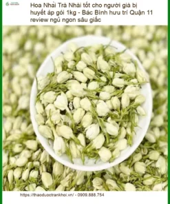 Trà Hoa Nhài tốt cho huyết áp gói 1kg - Địa chỉ Bán Giao nhanh TPHCM