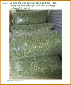 Trà Lá Dứa đặc sản đóng gói 500g - Địa chỉ Bán Giao nhanh tại TPHCM