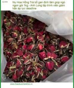 Trà Nụ Hoa Hồng bổ gan định tâm giúp ngủ ngon gói 1kg - Sỉ lẻ Giao nhanh