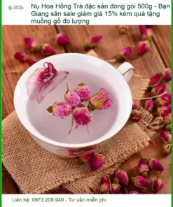Trà Nụ Hoa Hồng đặc sản 500g - Địa chỉ Cung cấp Giao nhanh TPHCM