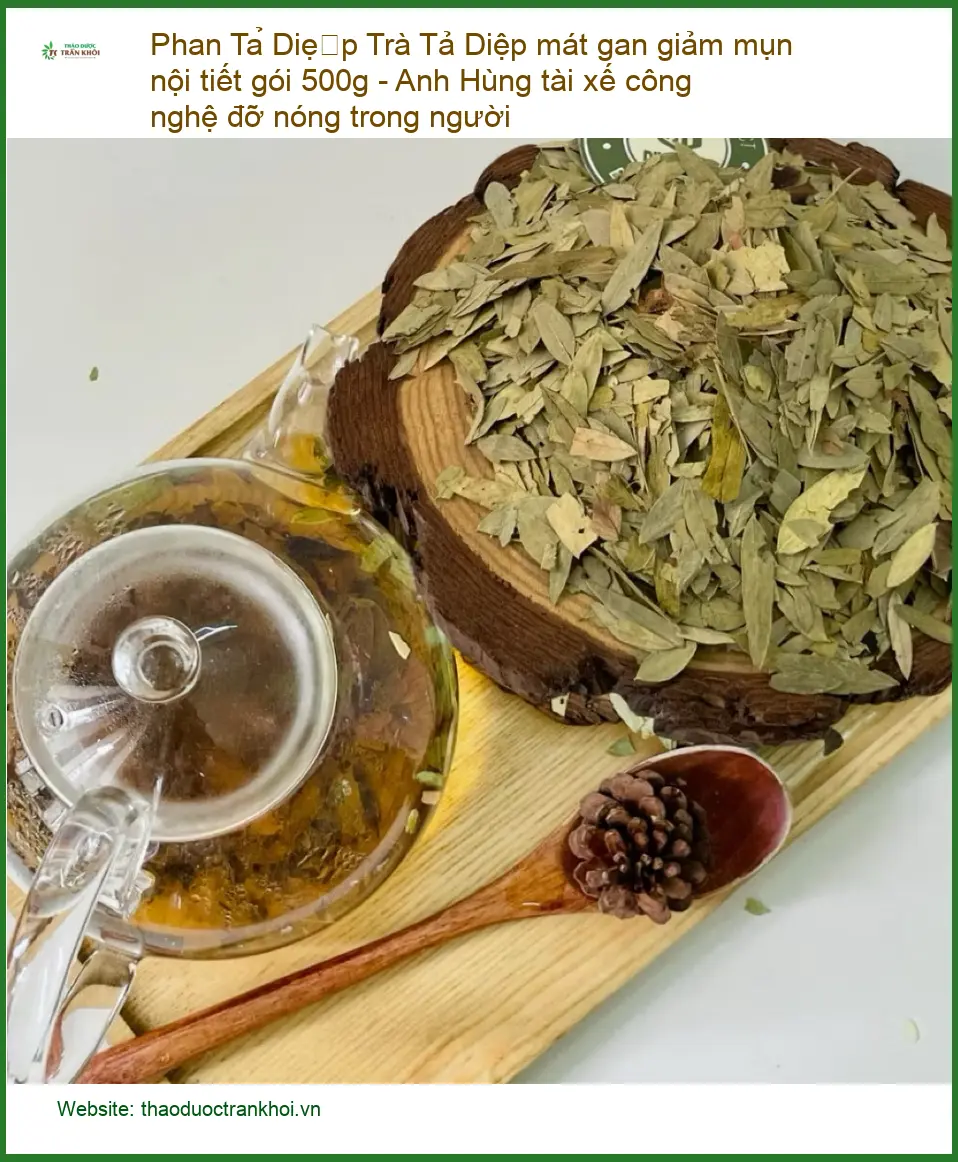 Trà Phan Tả Diệp mát gan giảm mụn 500g - Địa chỉ Bán Giao nhanh TPHCM