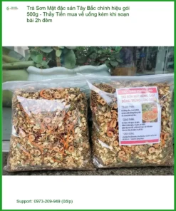 Trà Sơn Mật đặc sản Tây Bắc chính hiệu gói 500g - Địa chỉ Bán Giao nhanh TPHCM
