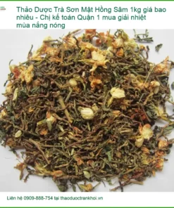 Trà Sơn Mật Hồng Sâm 1kg - Chị Thảo Quận 1 giải nhiệt - Đơn vị Cung cấp Có sẵn