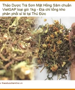 Trà Sơn Mật Hồng Sâm chuẩn VietGAP loại gói 1kg - Địa chỉ Cung cấp sỉ lẻ Giao nhanh TPHCM