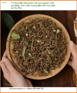 Trà Sơn Mật Hồng Sâm sấy khô nguyên chất gói 500g - Anh Tuấn hướng dẫn viên mua sắm tại Tân Phú