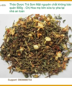 Trà Sơn Mật nguyên chất 500g - Chị Hoa tự pha an toàn - Bán giao nhanh TPHCM