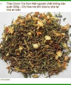 Trà Sơn Mật nguyên chất 500g Chị Hoa - Địa chỉ bán sỉ lẻ giao nhanh TPHCM