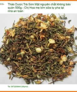 Trà Sơn Mật nguyên chất không chất bảo quản 500g - Chị Hoa mẹ bỉm sữa tự pha tại nhà an toàn - Địa chỉ bán sỉ lẻ giao nhanh TPHCM