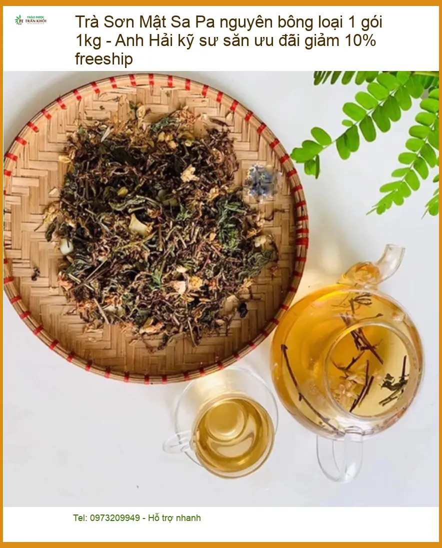 Trà Sơn Mật Sa Pa nguyên bông loại 1 gói 1kg - Đơn vị Cung cấp Có sẵn TPHCM