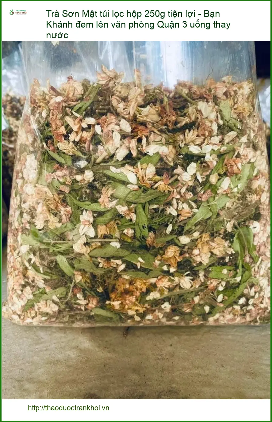Trà Sơn Mật túi lọc hộp 250g tiện lợi - Địa chỉ cung cấp giao nhanh TPHCM