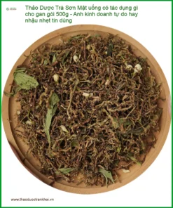 Trà Sơn Mật uống có tác dụng gì cho gan gói 500g - Địa chỉ Bán Giao nhanh
