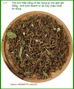 Trà Sơn Mật uống có tác dụng gì cho gan gói 500g - Bán giao nhanh TPHCM