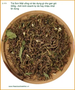 Trà Sơn Mật uống có tác dụng gì cho gan gói 500g - Địa chỉ bán giao nhanh TPHCM
