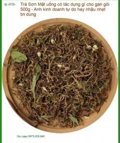 Trà Sơn Mật uống có tác dụng gì cho gan gói 500g - Địa chỉ Bán Giao nhanh TPHCM