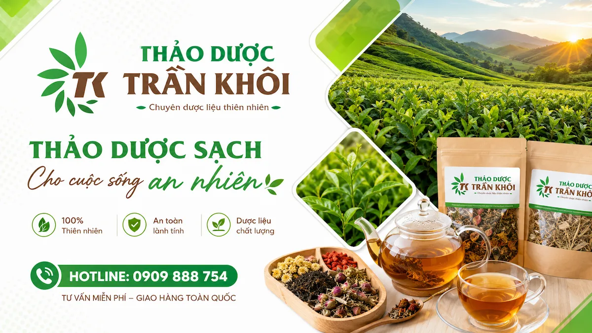 Trà thảo dược Trần Khôi