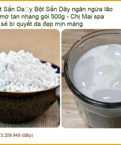 Bột Sắn Dây ngăn ngừa lão hóa mờ tàn nhang gói 500g - Cung cấp Sỉ lẻ TPHCM