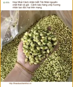 Cách nhận biết Trà Hoa Nhài nguyên chất thật và giả - Địa chỉ Bán Sỉ lẻ Giao nhanh TPHCM