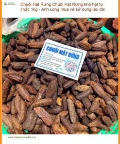 Chuối Hạt Rừng khô hạt to chắc 1kg - Địa chỉ Bán Giao nhanh TPHCM