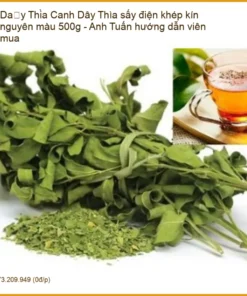 Dây Thìa Canh sấy điện khép kín nguyên màu 500g - Địa chỉ bán giao nhanh TPHCM