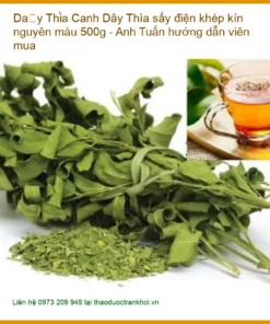 Dây Thìa Canh sấy điện khép kín nguyên màu 500g - Địa chỉ Bán Có sẵn
