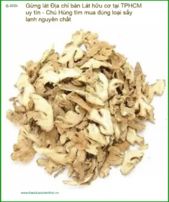Gừng Lát Hữu Cơ Sấy Lạnh TPHCM - Địa Chỉ Bán Sỉ Lẻ Giao Nhanh Uy Tín