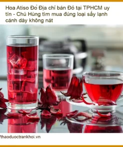 Hoa Atiso Đỏ sấy lạnh cánh dày không nát - Địa chỉ Bán Giao nhanh tại TPHCM uy tín