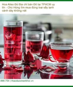 Hoa Atiso Đỏ sấy lạnh cánh dày không nát - Địa chỉ bán giao nhanh tại TPHCM
